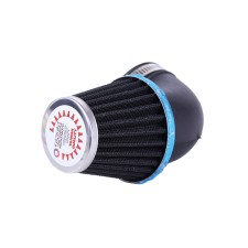 Filtru zero din hârtie deschis TT AGRO MOTO pentru scuter Ø35/48 mm 90°