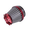 Фильтр нулевой KM красный Ø48-50/35/28 мм прямой - АМ
