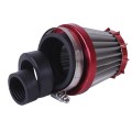 Фильтр нулевой KM красный Ø48-50/35/28 мм прямой - АМ