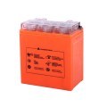 Baterie 7АH MOTO YTX7L-BS OUTDO gel 113*70*132mm portocaliu