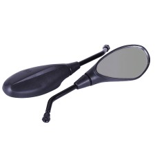 Зеркала TT AGRO MOTO на скутер, овальные, черные, М10, к-т 2 шт.