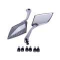 Oglinzi cu adaptoare 2138 table de șah argintie (set) - AM