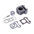 Piston (CPG) 47 mm YBX pentru scuter cu motor pe benzina 50CC/80CC 4T, set: 12 unitati