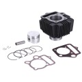 Piston (CPG) 52 mm YBX pentru motorul 110CC al mopedului Active/Delta/Alpha, set: 12 unități