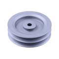 Rolă cutie de viteze acționată TT AGRO MOTO pentru motor pe benzină 168F-170F, 2 caneluri, Ø interior - 13,7/14,7 mm