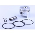 Set piston: 8 unități de TATA pentru motor diesel 178F, 78,50 mm, con precamera ascuțit
