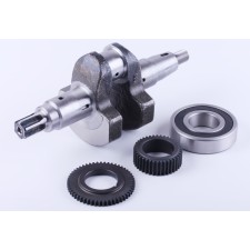 Ansamblu arbore cotit TATA pentru motor diesel 186F pentru caneluri 25 mm