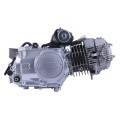 Двигатель бензиновый 125CC ТАТА на мопеды Дельта/Альфа/Актив, механика, электростартер, без карбюратора (тип 2)