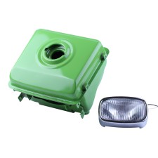 Rezervor de combustibil TT AGRO MOTO 1GZ90 cu far (gât ascuns) pentru motor diesel 180N, extensie de montare - 90 mm