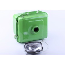 Бак топливный с фарой TT AGRO MOTO, выступающая горловина - ZUBR original - 180N