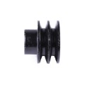 Rolă de curea TT AGRO MOTO cu 2 caneluri pentru arbore cotit, diametru 25 mm pentru motor pe benzină 177F, tip 2