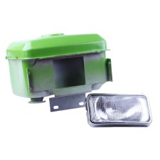 Бак топливный с фарой TT AGRO MOTO на мототрактор ZUBR с дизельным двигателем 195N