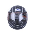Cască de motocicletă integrală VIRTUE MD-803 (negru cu alb mat, mărimea L)