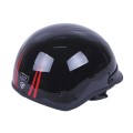 Шлем каска мотоциклетный MD-513 ТАТА (черный глянцевый, size L)