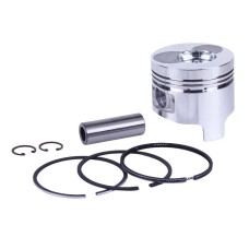 Kit piston STD 86,00 mm TATA pentru motor diesel 186F generator GN 5 KW (con precamera ascutit), 8 bucati