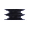 Rolie curea 2 caneluri pentru arbore cotit YBX pentru motor pe benzina 177F, diametru 25 mm