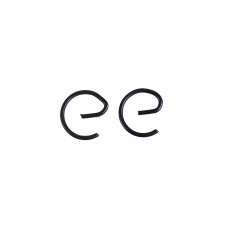 Кольца стопорные пальца поршневого, к-т: 2 шт. для бензокосы