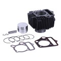 Piston (CPG) 52 mm TTG pentru motorul 110CC al mopedului Active/Delta/Alpha, set: 12 unități