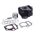 Piston (CPG) TTG pentru motorul de 72 CC al mopedului Delta/Alpha, 47 mm, set: 12 unități