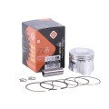 Set piston 47.00 mm STD TTG pentru moped Delta/Alpha cu motor pe benzină de 72cc, 9 bucăți