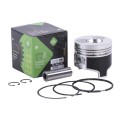 Kit piston 78 mm STD TTG pentru motor pe benzina 178F, con precamera ascutit, 8 unitati