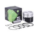 Kit piston STD 80.00 mm TTG pentru motor diesel 180N (cu o selecție pentru supape), 9 unități