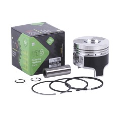 Kit piston 86,00 mm STD TTG pentru motor diesel 186F, precameră con contondent, 8 buc.