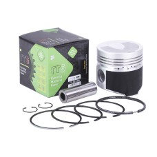Set piston 95.00 mm STD TTG pentru tractor cu motor original ZUBR cu motor diesel 195N, set: 9 unitati