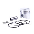 Kit piston 92.00 mm STD TATA pentru motor diesel 192N, set: 9 buc.