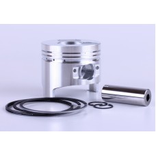 Kit piston: 8 unități STD TATA pentru motor diesel 178F, 78,00 mm, conic precamera obtus