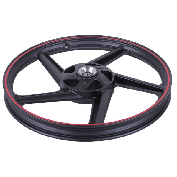 Disc fata R18*1.40J TATA negru pentru motocicleta LF150-2E Disc fata R18*1.40J TATA negru pentru motocicleta LF150-2E