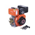 Motor diesel cu demaror electric 178FE TATA (cu iesire pe arbore sub con) 6 c.p.p.