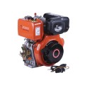 Motor diesel cu demaror electric 186FE TATA (cu iesire pe arbore sub con) 9 c.p.