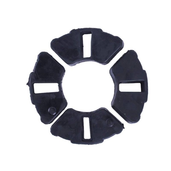 Benzi elastice negre TTG amortizoare pentru moped Delta/Alpha, set: 4 buc. Benzi elastice negre TTG amortizoare pentru moped Delta/Alpha, set: 4 buc.