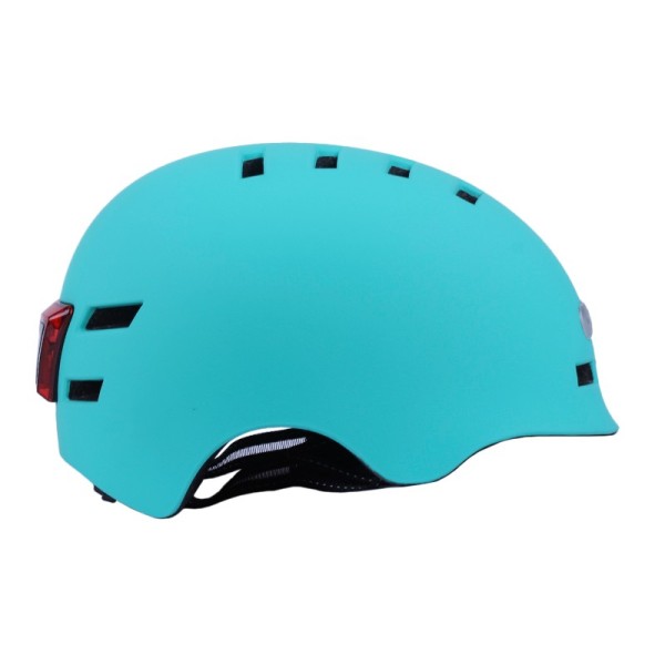 Casca pentru scutere, patine GTS-H-039 TTG cu lumina de marcare (turcoaz, marimea L) Casca pentru scutere, patine GTS-H-039 TTG cu lumina de marcare (turcoaz, marimea L)