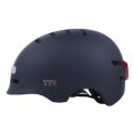 Casca pentru scutere, patine GTS-H-039 TTG cu indicator luminos (negru, marimea L)