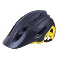 Casca de bicicleta H-099 TTG (neagra cu galben, marimea L)