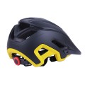 Casca de bicicleta H-099 TTG (neagra cu galben, marimea L)
