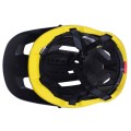 Casca de bicicleta H-099 TTG (neagra cu galben, marimea L)