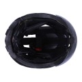Casca de bicicleta GTS-H-090 TTG cu lampă laterală, ochelari de protecție (negru cu gri, mărime L)