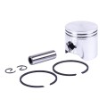 Kit piston 40,00 mm STD TATA pentru motor 1E40F/1E44F, pentru difuzor de ceață, set: 6 buc.
