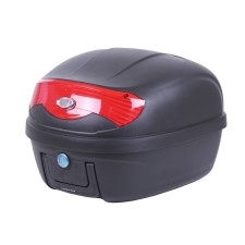 Portbagaj spate pentru motocicletă TT AGRO MOTO YM-0808 (V-29L) 39.5×39.5×30.5 negru cu roșu