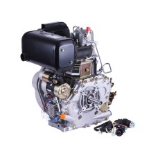 Motor diesel cu demaror electric 188D TATA (cu iesire pe arbore sub con) 11 c.p.