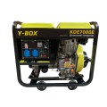Генератор дизельный KDE8500E 6.0/6.5KW 220V YBX (однофазный, со свечой накала) двигатель F192FE
