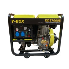 Generator diesel KDE8500E 6.0/6.5 kW 220V YBX (monofazat, cu bujie incandescentă) motor F192FE