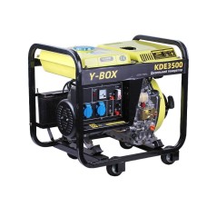 Generator diesel KDE3500 2,8/3,0 kW 220V YBX (monofazat, cu bujie incandescentă) motor 178F