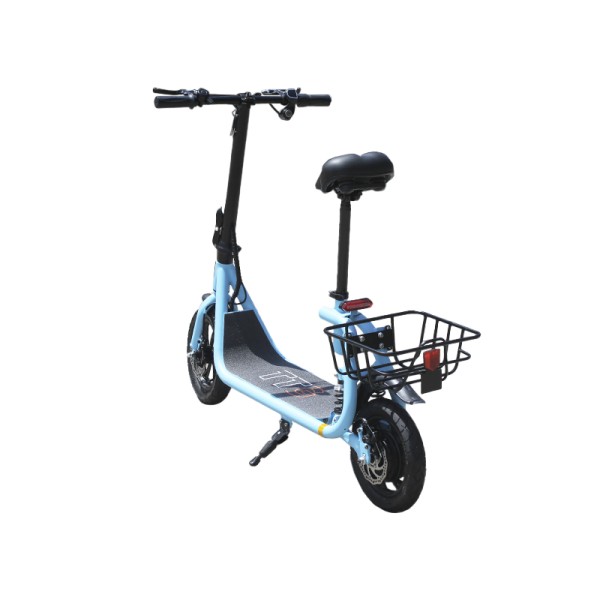 Электросамокат литий-ионный с сиденьем TTG SM Q2 36V 10.4AH голубой Электросамокат литий-ионный с сиденьем TTG SM Q2 36V 10.4AH голубой