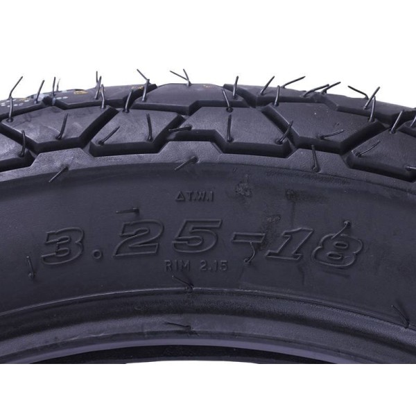 Anvelopa TATA 3.25*18 6PR TL (tubeless), tip 2 Anvelopa TATA 3.25*18 6PR TL (tubeless), tip 2