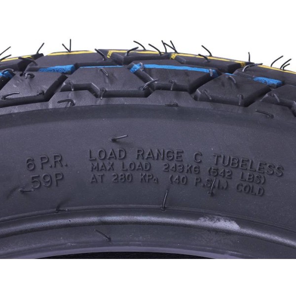 Anvelopa TATA 3.25*18 6PR TL (tubeless), tip 2 Anvelopa TATA 3.25*18 6PR TL (tubeless), tip 2