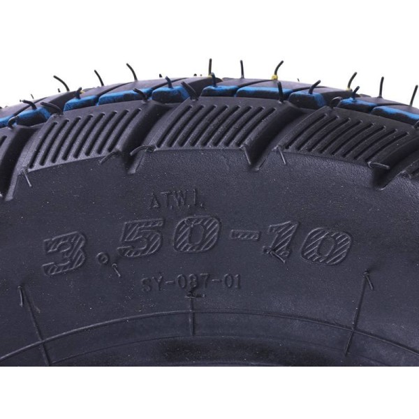 Покрышка ТАТА 3,50*10 6PR TT (под камеру), тип 1 Покрышка ТАТА 3,50*10 6PR TT (под камеру), тип 1